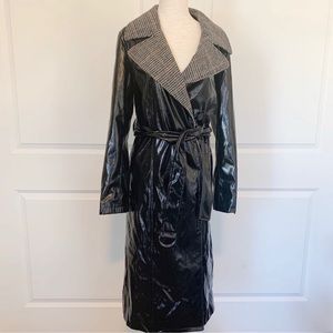 Something navy long jacket